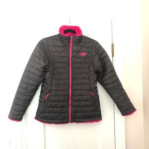 North Face Girls Reversible Jacket 14/16